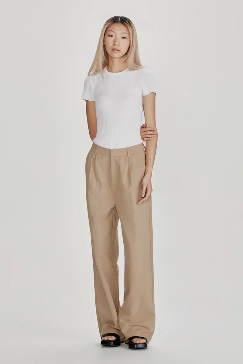 Commoners - Superfine Base Knit Tee - White