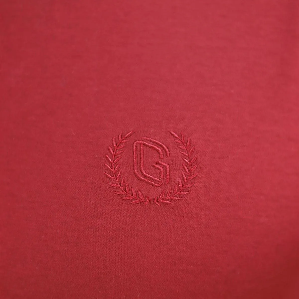 Cotton Interlock Crewneck Short Sleeve Embroidery Tees (Liquid Touch)