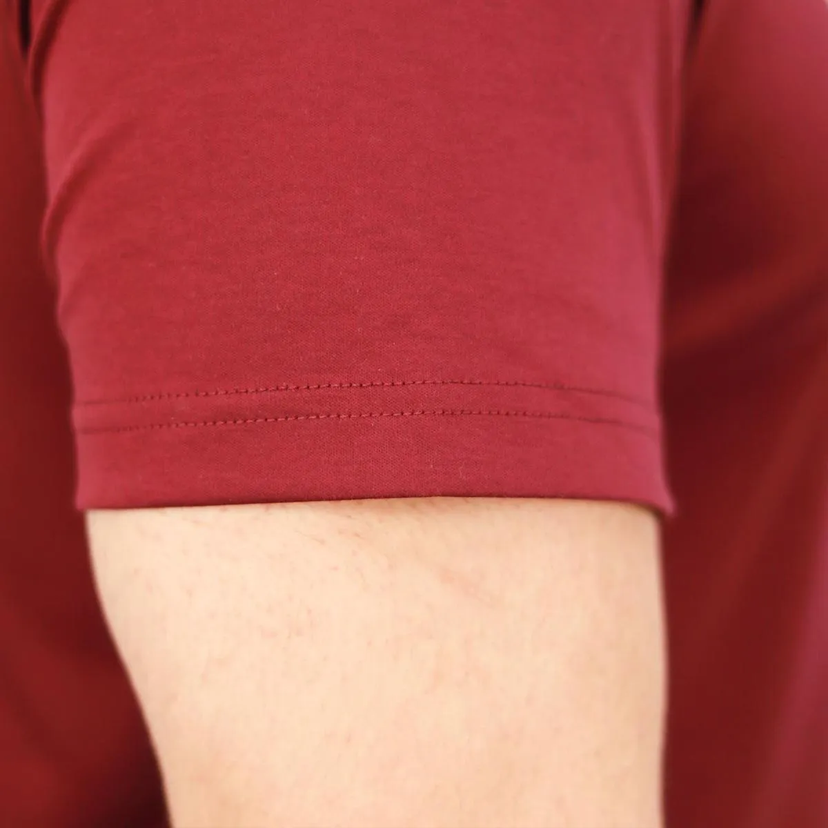 Cotton Interlock Crewneck Short Sleeve Embroidery Tees (Liquid Touch)