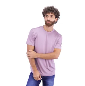 Cotton Interlock Crewneck Short Sleeve Embroidery Tees (Liquid Touch)