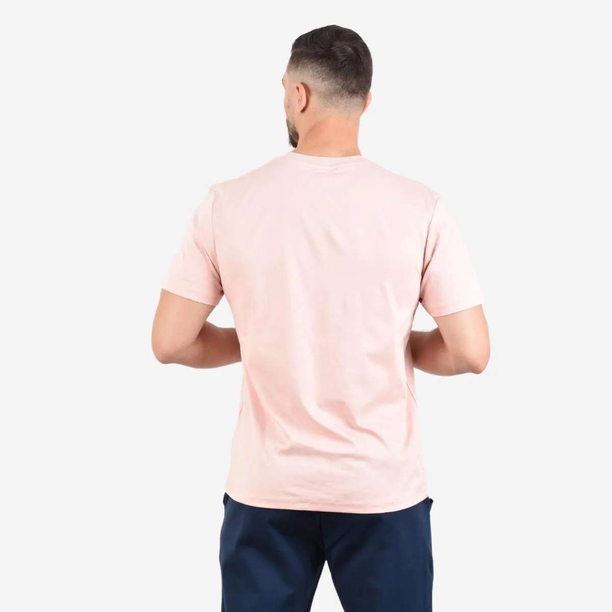 Cotton Interlock Crewneck Short Sleeve Embroidery Tees (Liquid Touch)