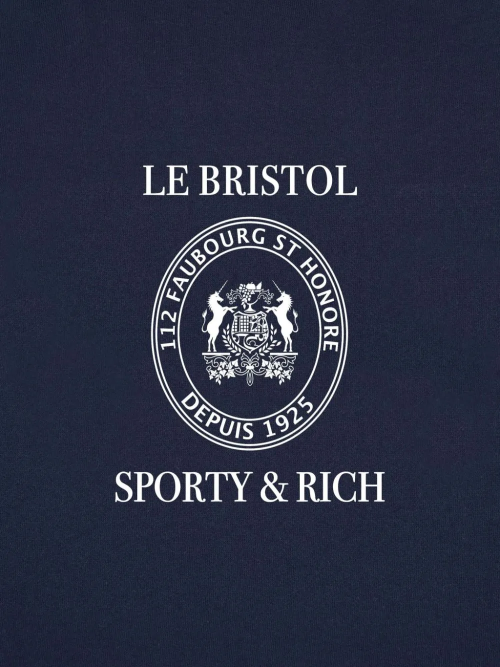 Crest Seal quarter-zip sweatshirt