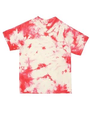 Crystal Dye Tee - Coral/Soft Yellow - Youth