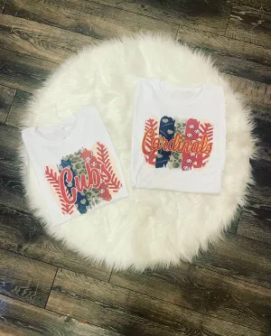 Cubs/Cardinals Tee