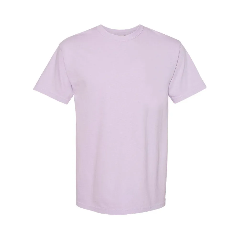 Custom Embroidered Dainty Initial Ribbon Comfort Colors T-Shirt