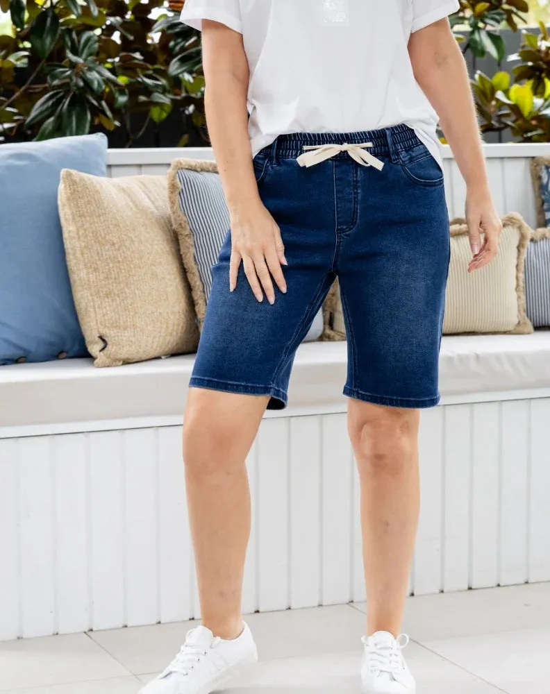 DENIM BERMUDA SHORTS