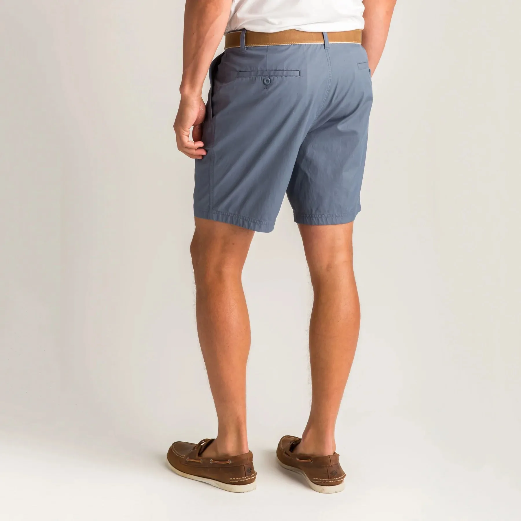Duck Head Harbor Performance Short in Slate Blue