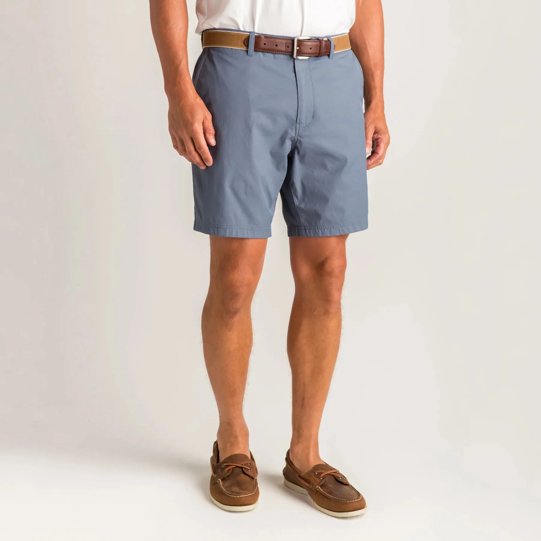 Duck Head Harbor Performance Short in Slate Blue