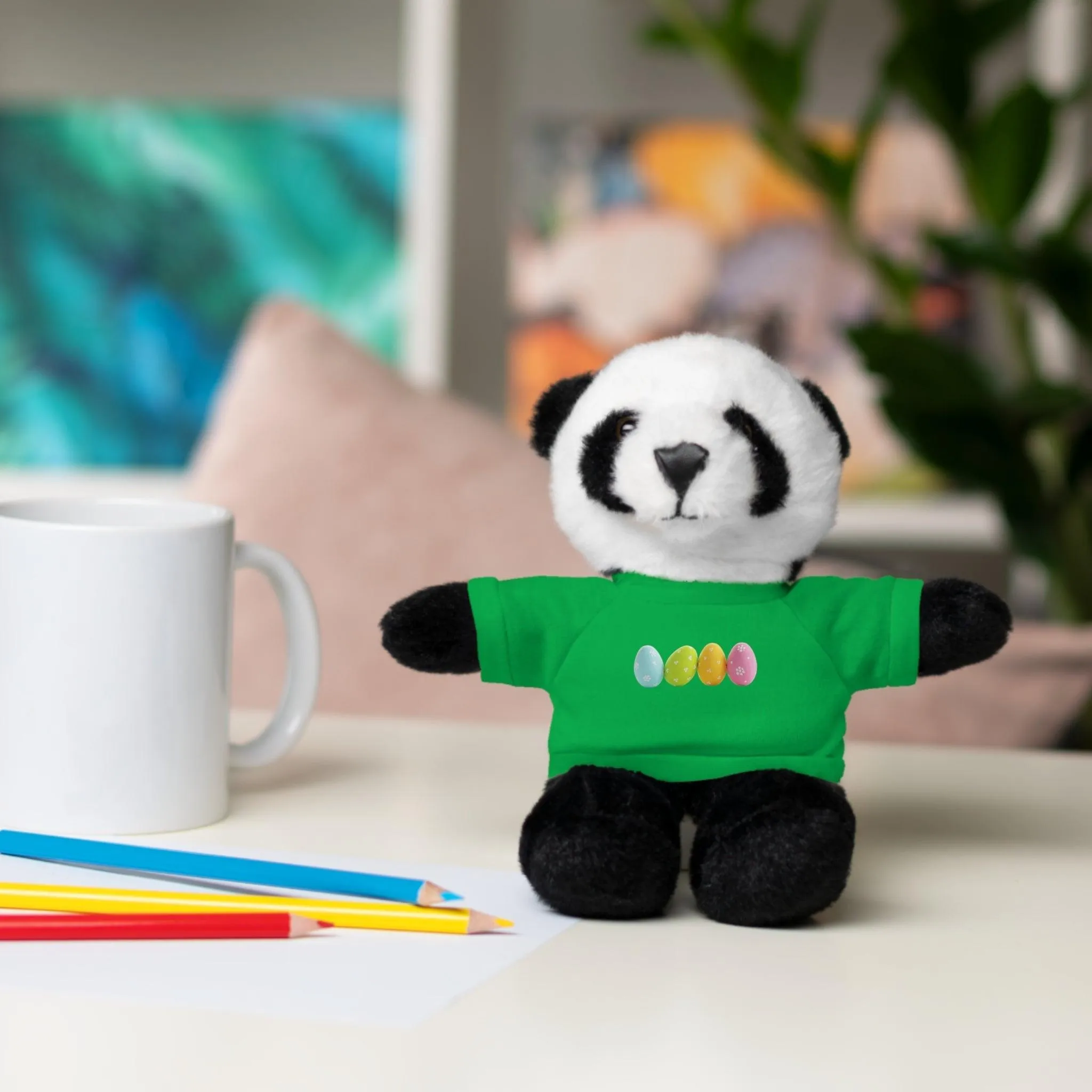 Easter Eggs Graphic Stuffed Animals with Tee
