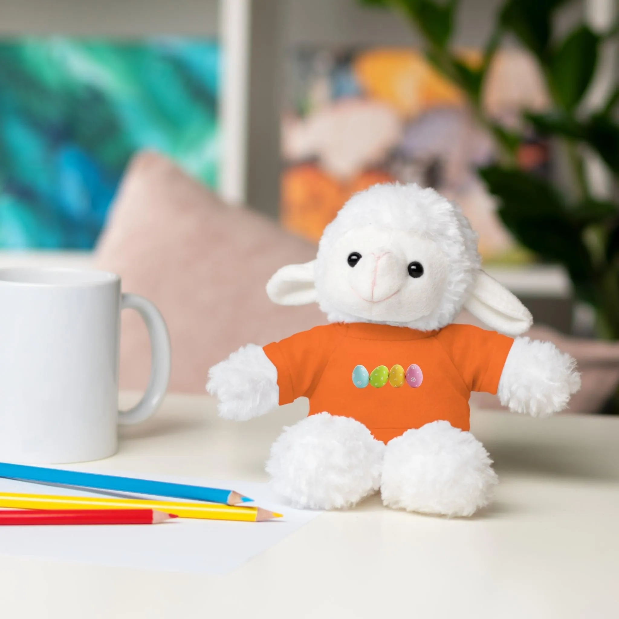 Easter Eggs Graphic Stuffed Animals with Tee