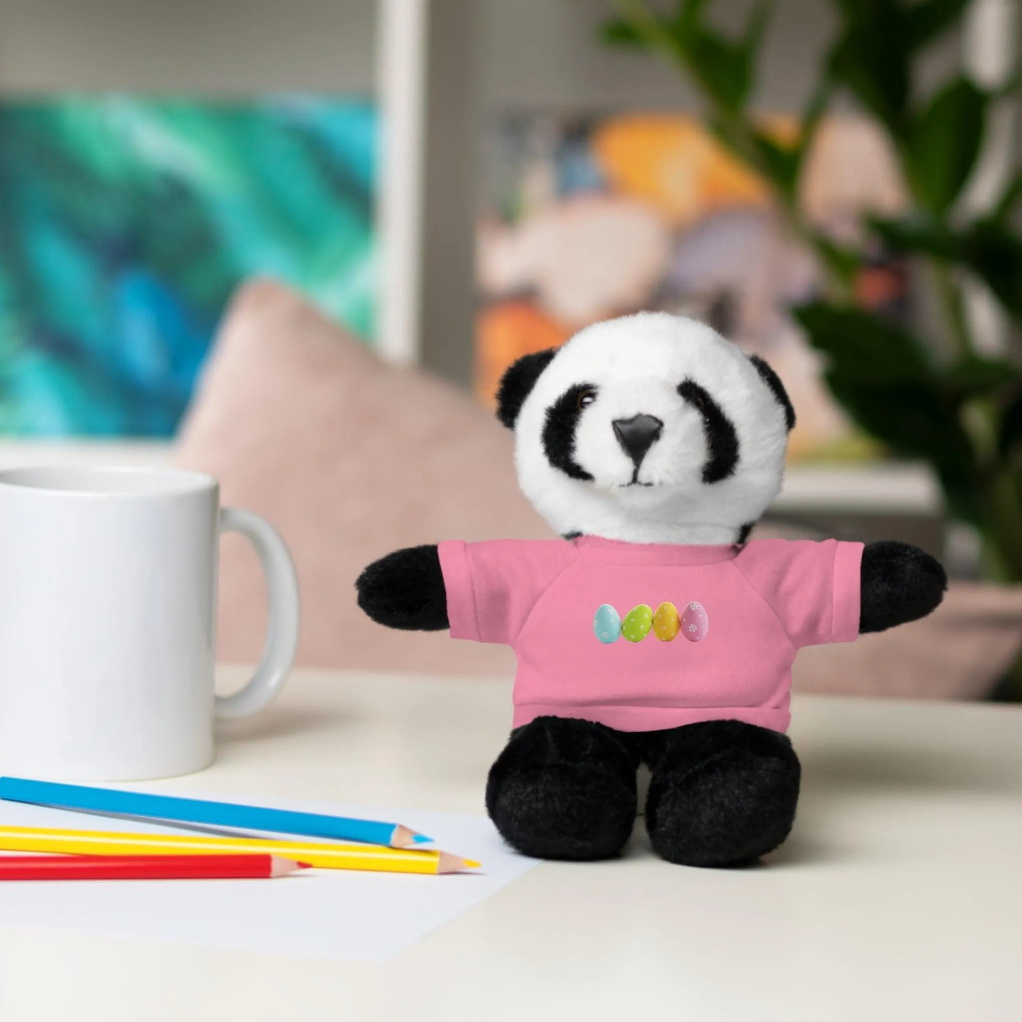Easter Eggs Graphic Stuffed Animals with Tee