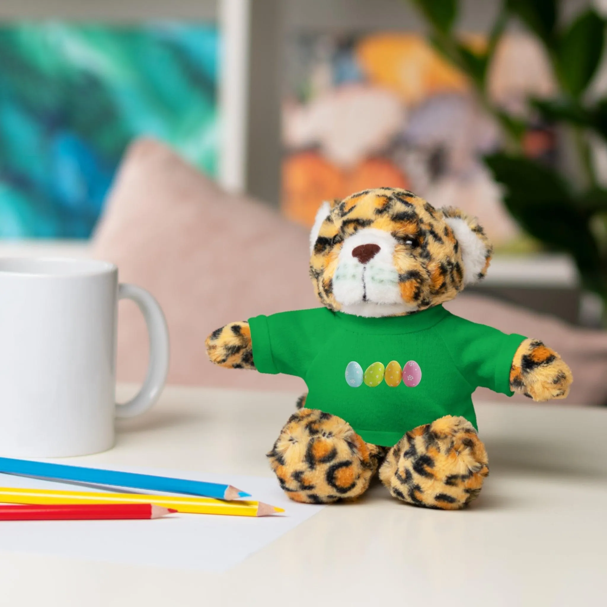 Easter Eggs Graphic Stuffed Animals with Tee