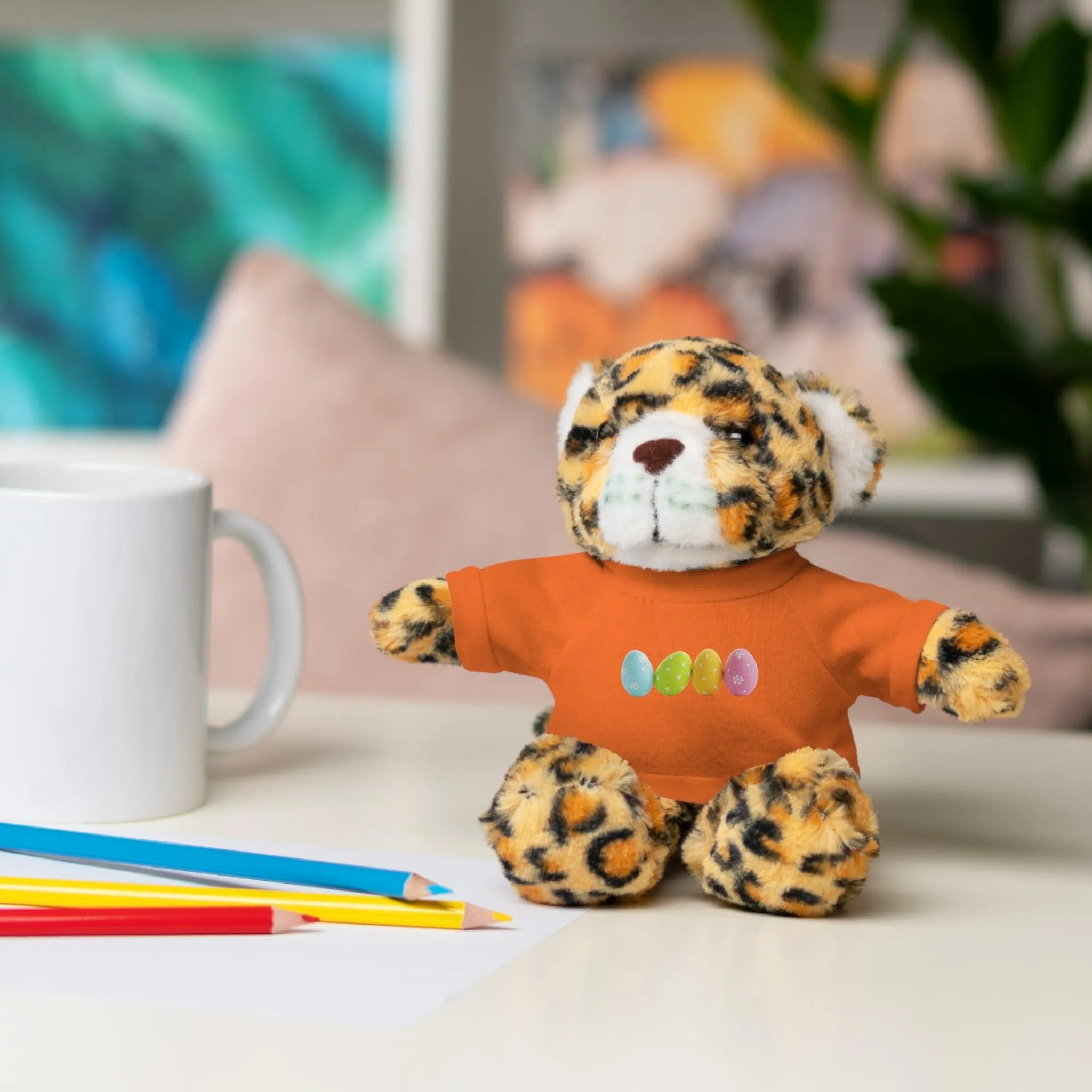 Easter Eggs Graphic Stuffed Animals with Tee