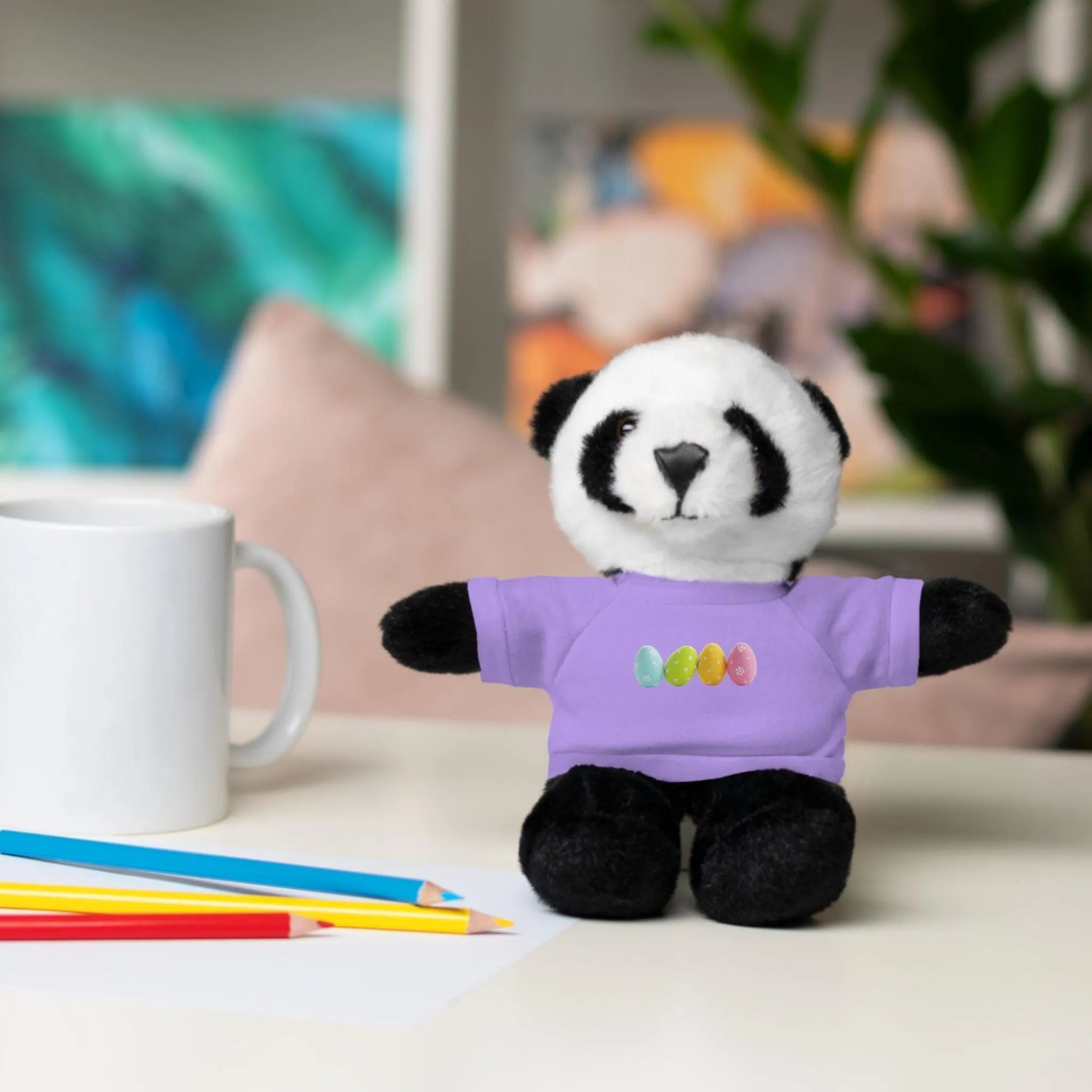 Easter Eggs Graphic Stuffed Animals with Tee
