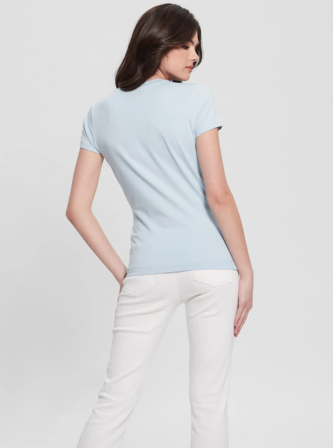 Eco Blue Short Sleeve 4G Logo T-Shirt
