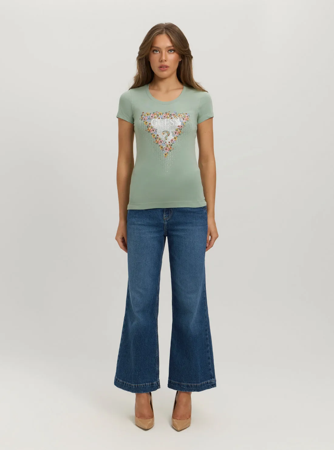 Eco Green Logo Bouquet T-Shirt