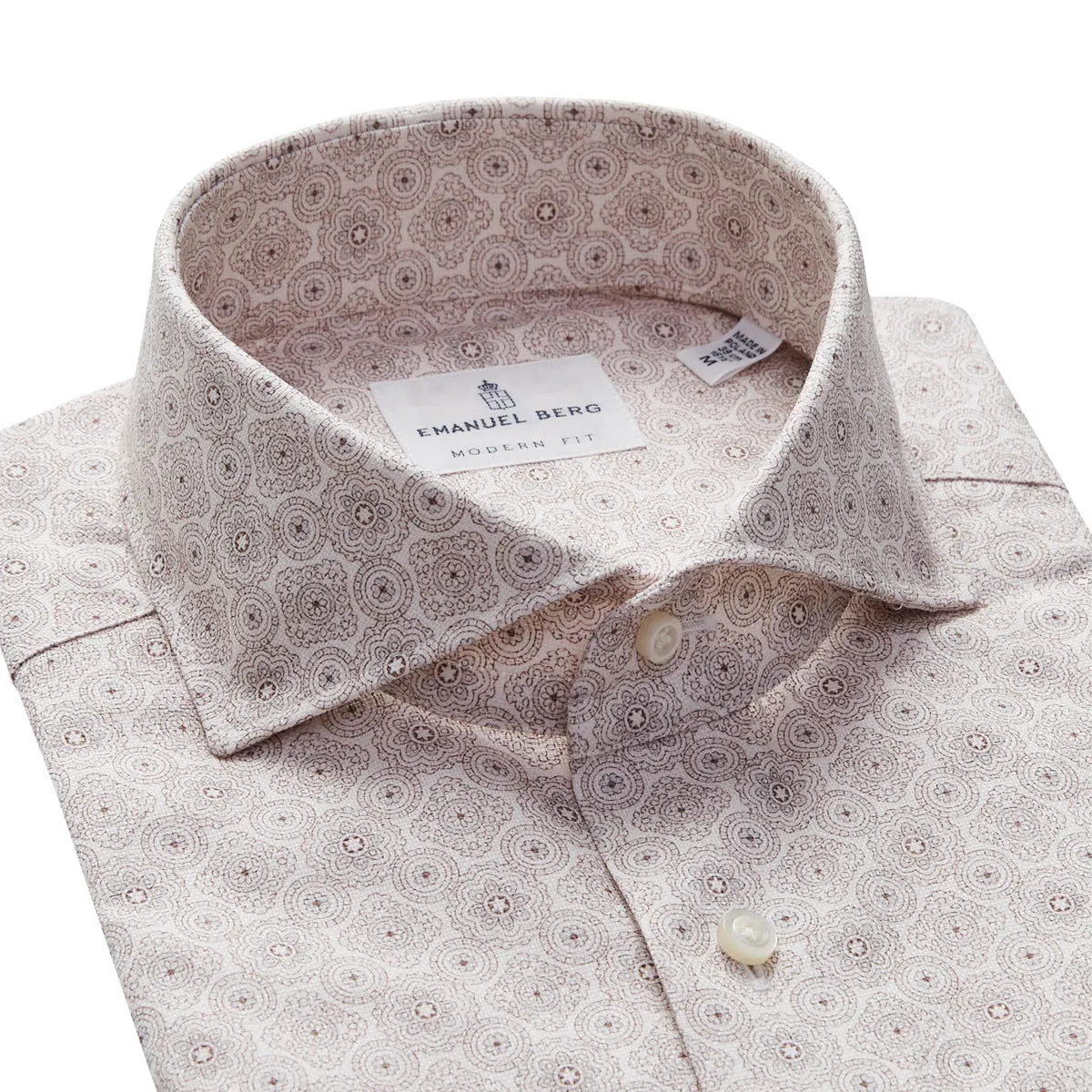 EMANUEL BERG - LIGHTWEIGHT TEXTURED DOBBY SPORT SHIRT