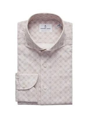 EMANUEL BERG - LIGHTWEIGHT TEXTURED DOBBY SPORT SHIRT