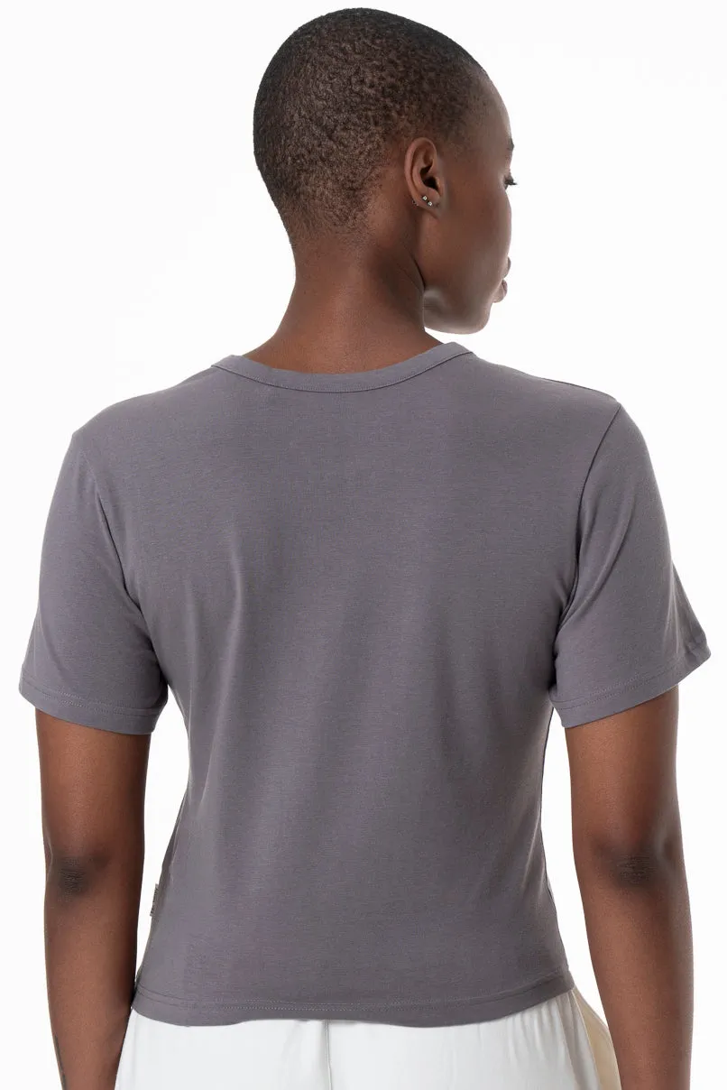 Fitted T-Shirt _ 145713 _ Grey