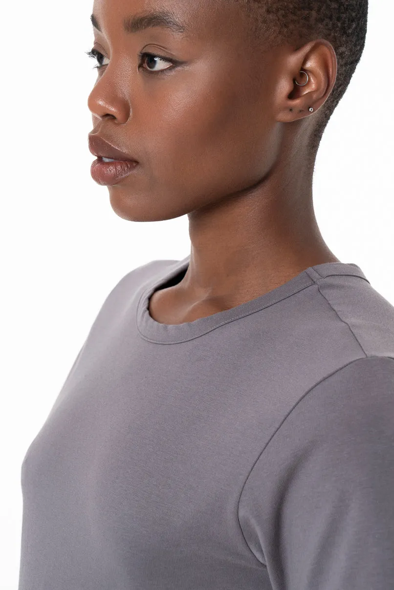Fitted T-Shirt _ 145713 _ Grey