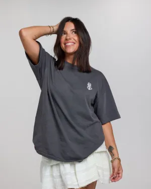 Flower Tee - Grey
