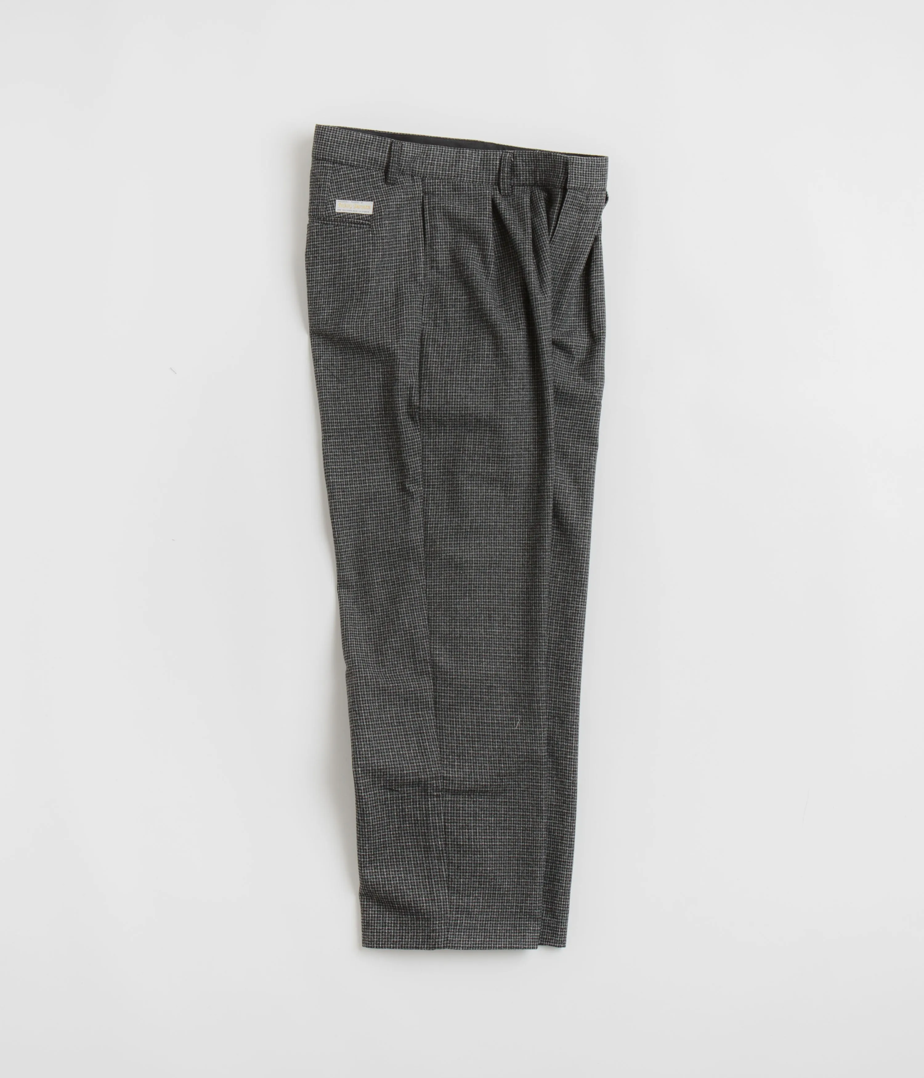 Fucking Awesome Baggy Pleated Wool Pants - Shadow