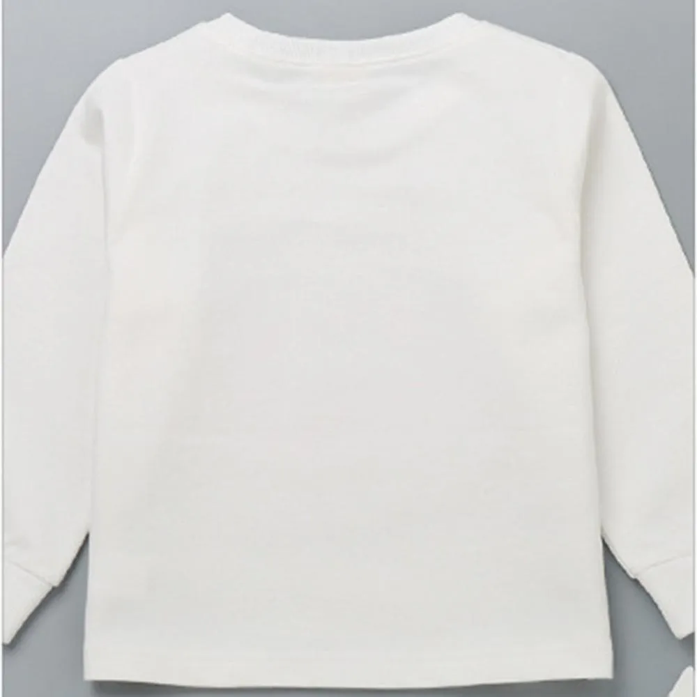 Girls Lips Pattern Printed Long Sleeve Tees Wholesale