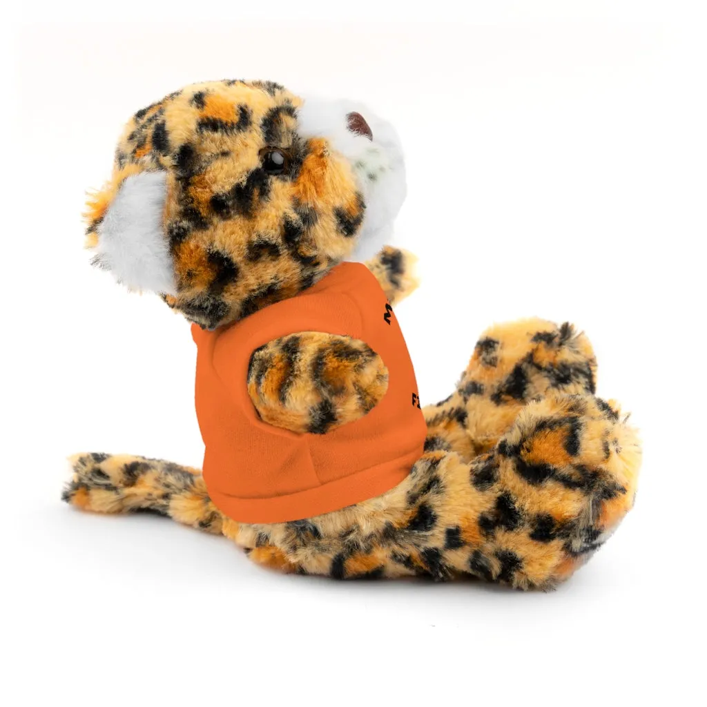 Great gift for Infants a Stuffed Animals with Tee My Dad's A Firefighter