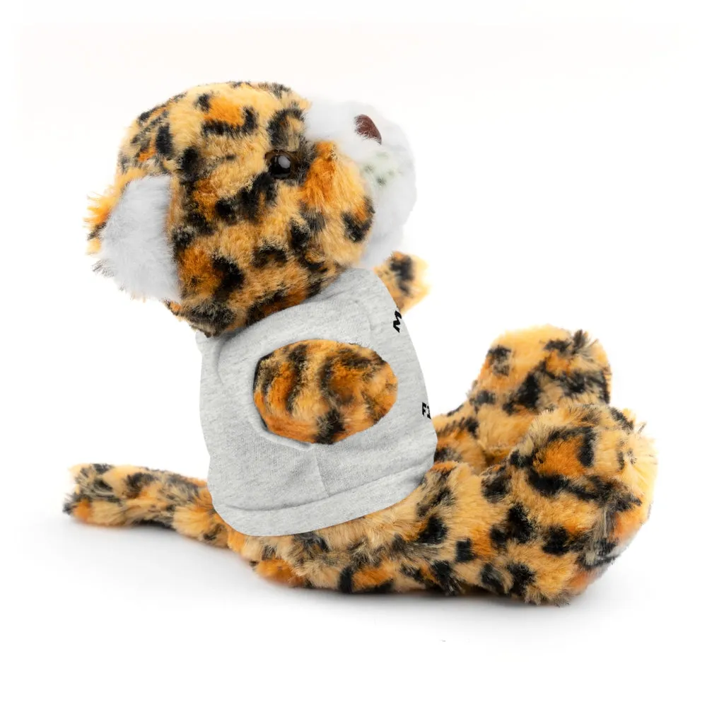 Great gift for Infants a Stuffed Animals with Tee My Dad's A Firefighter
