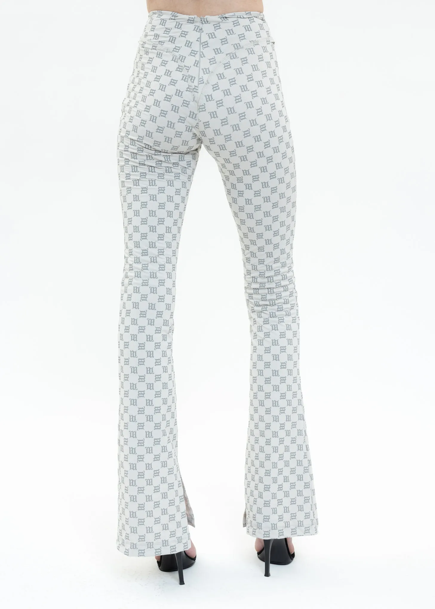Grey Lingerie Signature Monogram REFLECTIVE Trousers