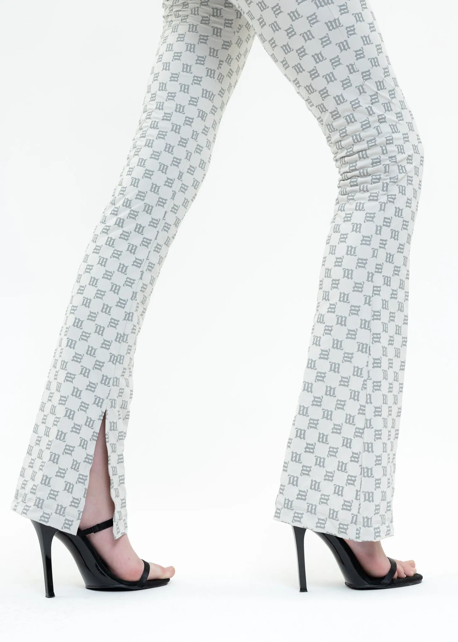 Grey Lingerie Signature Monogram REFLECTIVE Trousers