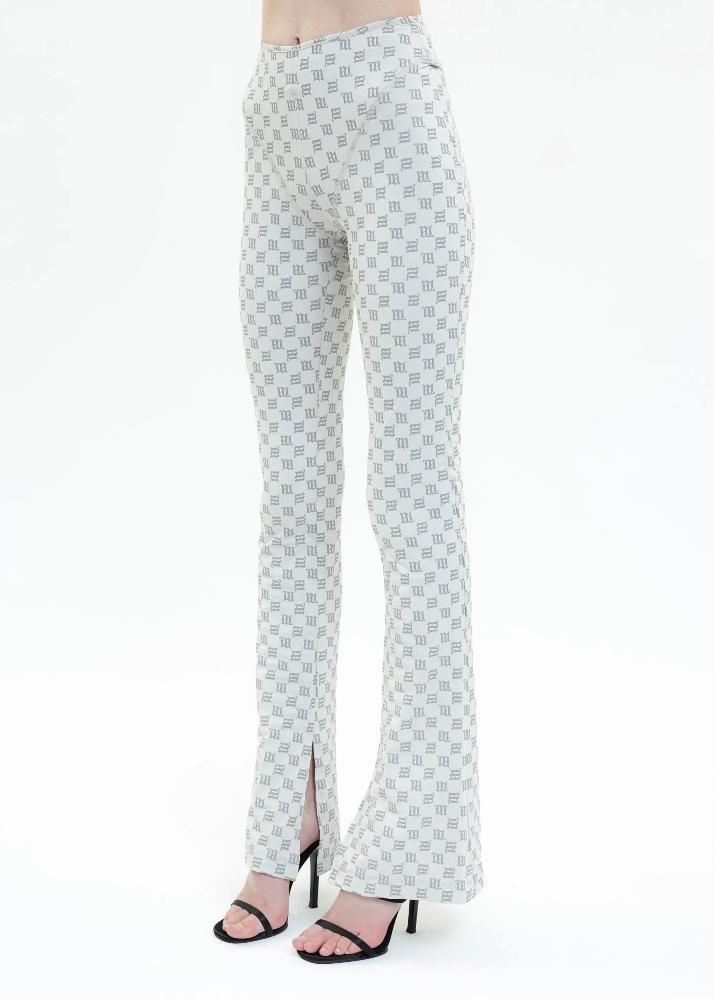 Grey Lingerie Signature Monogram REFLECTIVE Trousers