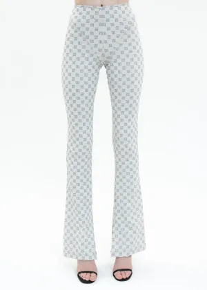 Grey Lingerie Signature Monogram REFLECTIVE Trousers
