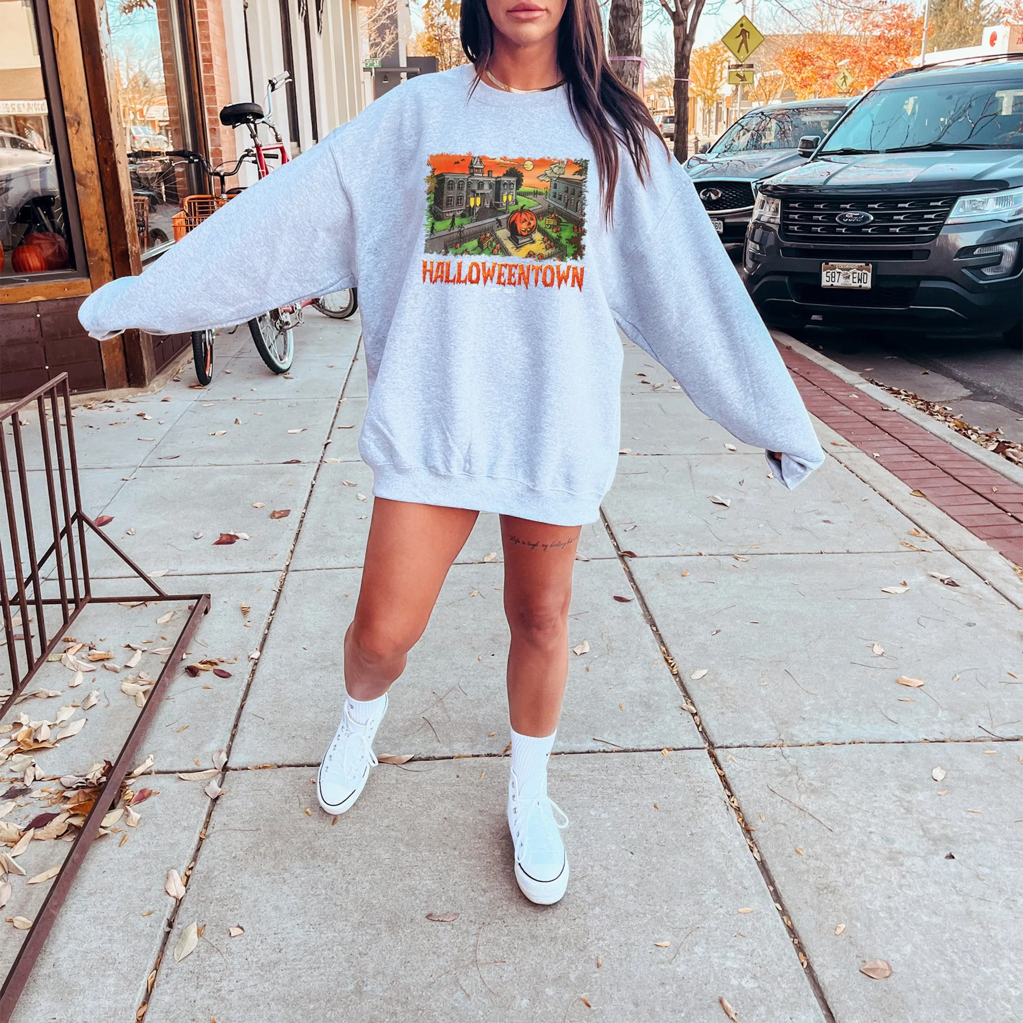 Halloweentown Sweatshirt in Sizes S to 5XL - Vintage Style