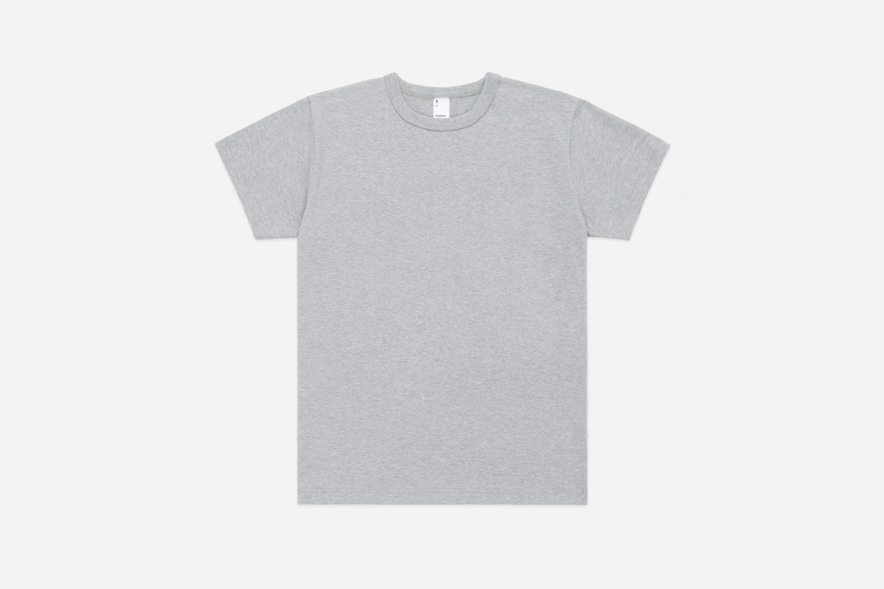 Heavyweight T-Shirt ~ Heather Grey (2 Pack)