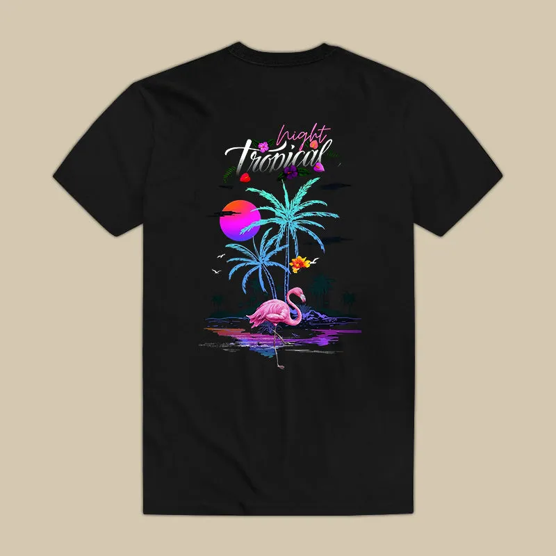 Hight Tropical Printed Men's T-shirt