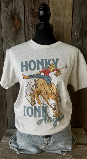 Honky Tonk Angel Soft Boutique Tee