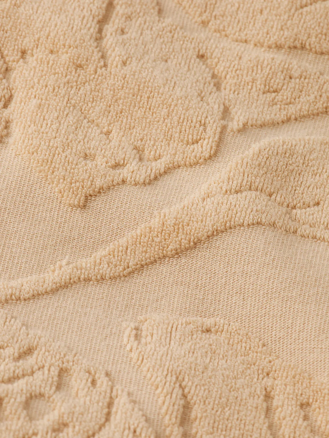 Jacquard toweling shorts