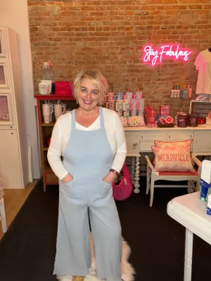 Just Chilling Gauze Jumpsuit