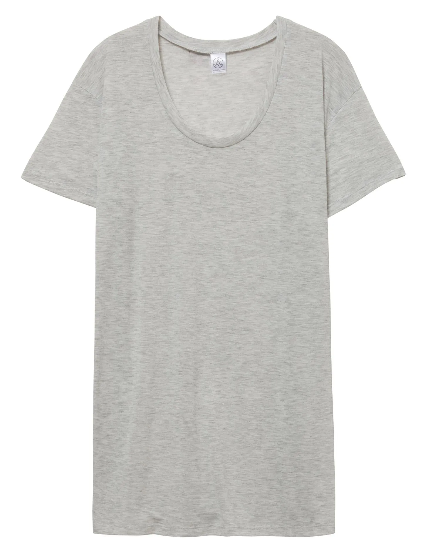 Kimber Slinky Jersey T-Shirt (Oatmeal Heather)