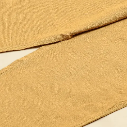 Ladies Draw String Pants Khaki Organic Cotton