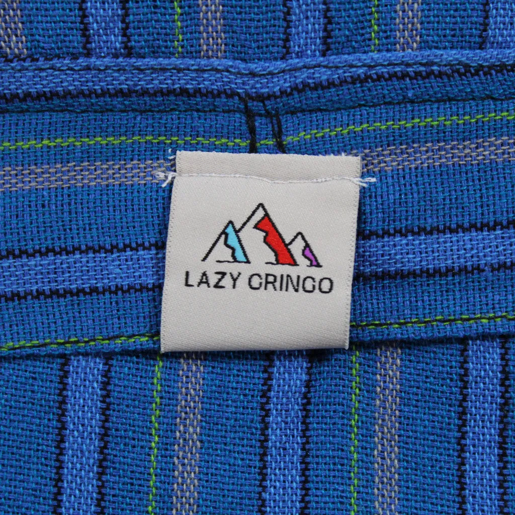 (Large) Double Bluish with Stripes Lounge Pants 0064
