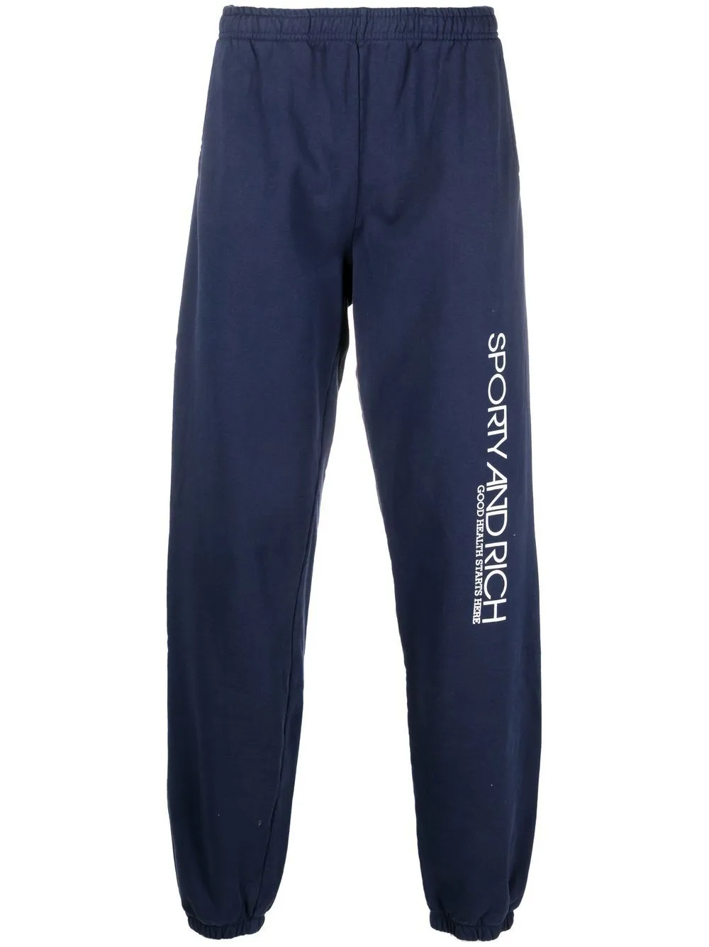 logo-print detail track pants