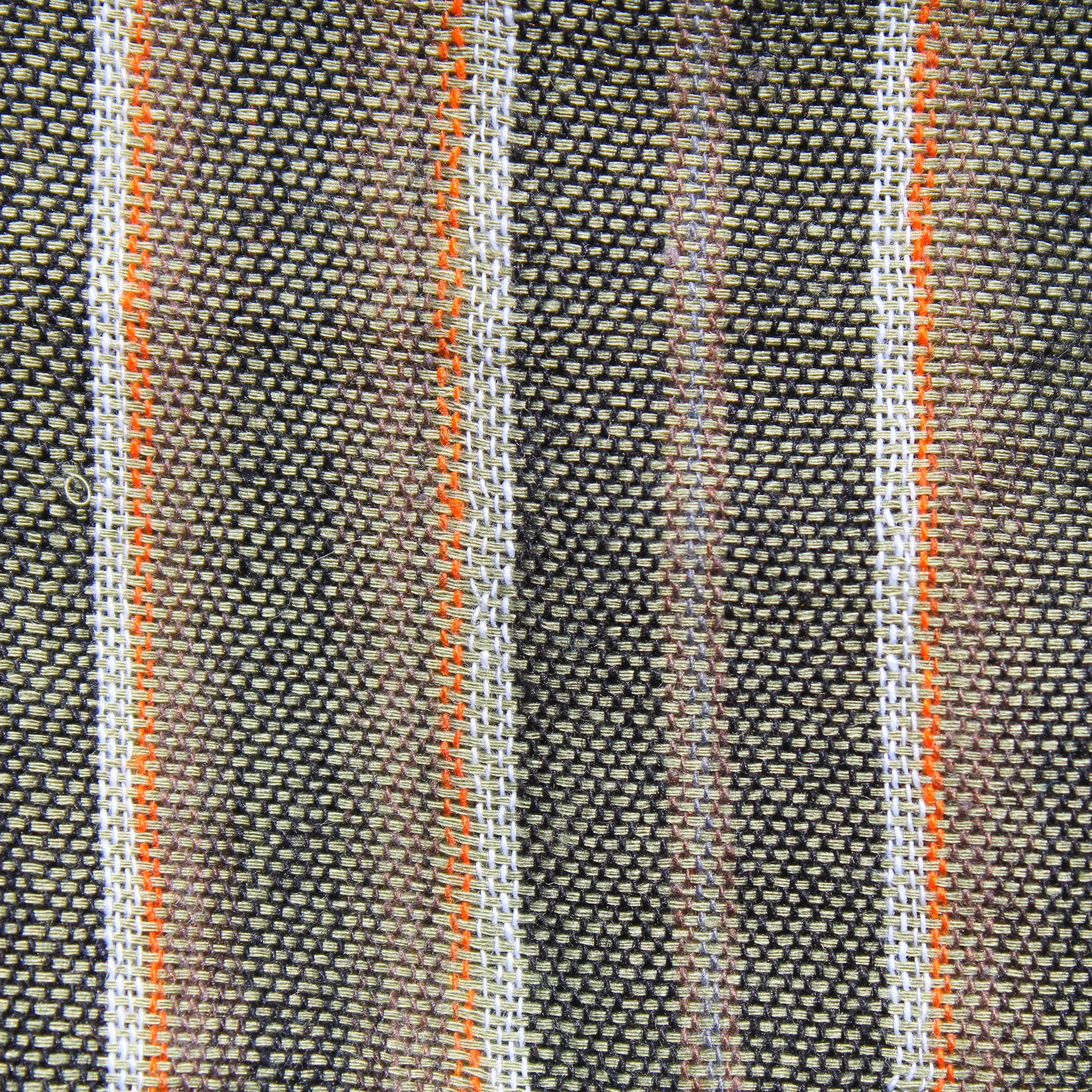 (Medium) Greenish with Brown and Grey Stripes 0235