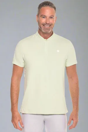 Men's Albatross Short Sleeve Polo | Seedling Diamond Jacquard