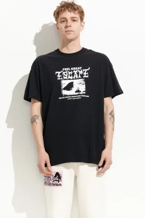 MISFIT GREAT ESCAPE 50/50 AAA SS TEE - PITCH BLACK