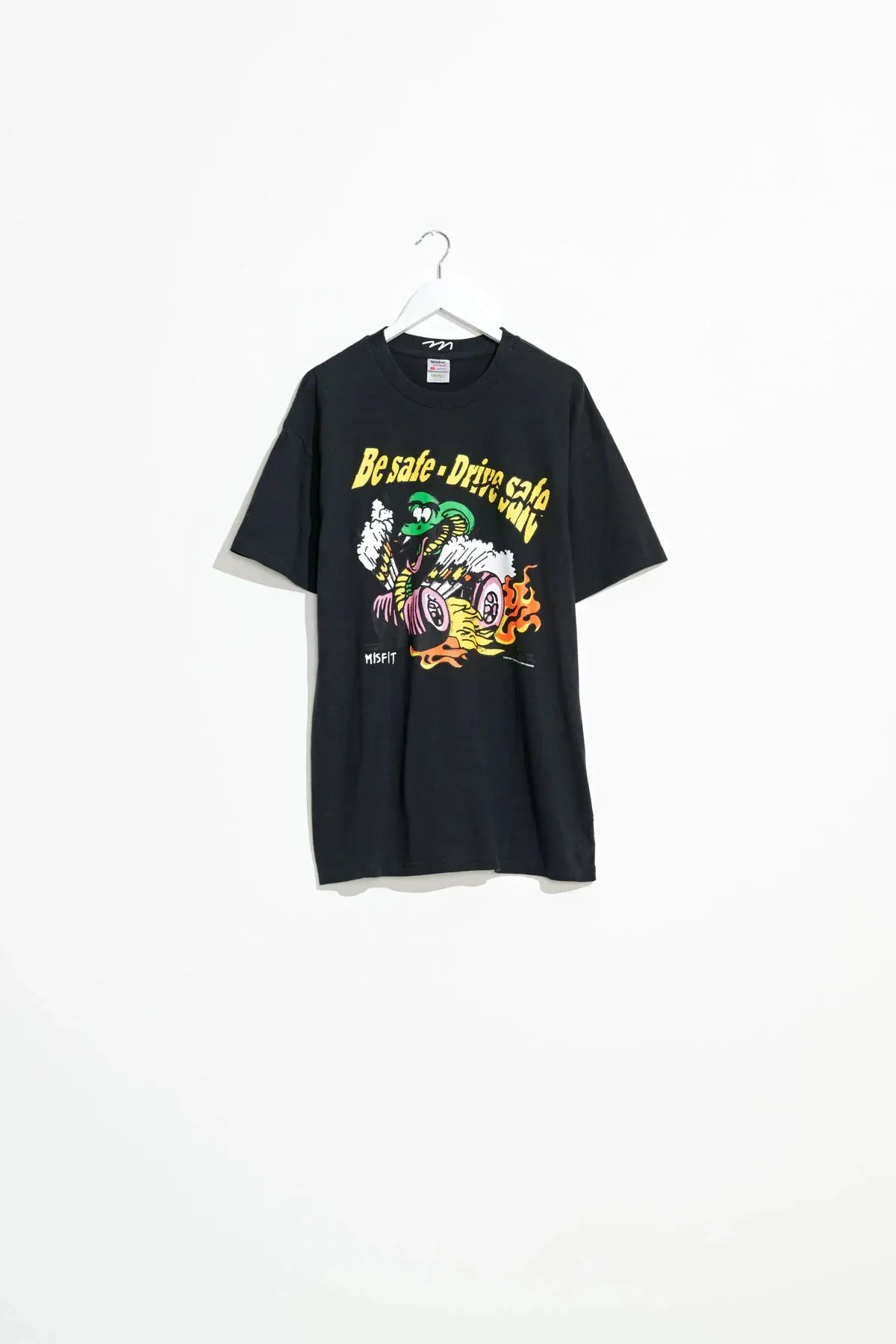 MISFIT JOURNEY WELL 50/50 AAA SS TEE - PIGMENT BLACK