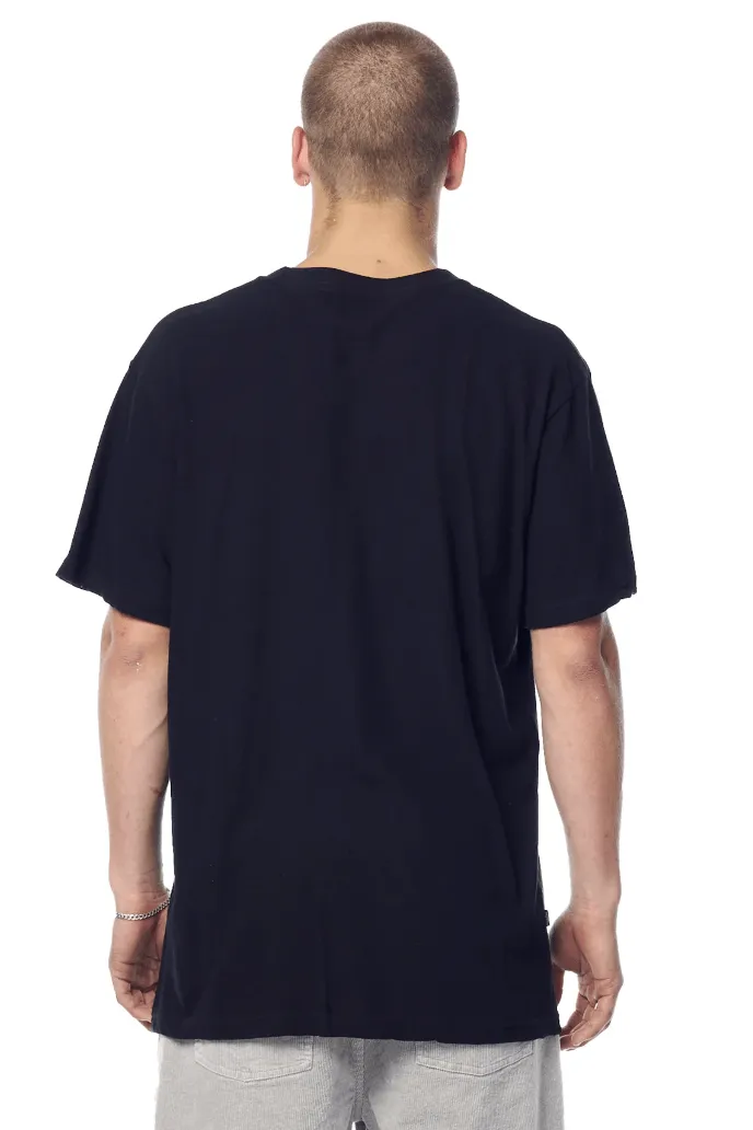 MISFIT SUN DOWNER 50/50 SS TEE - PITCH BLACK
