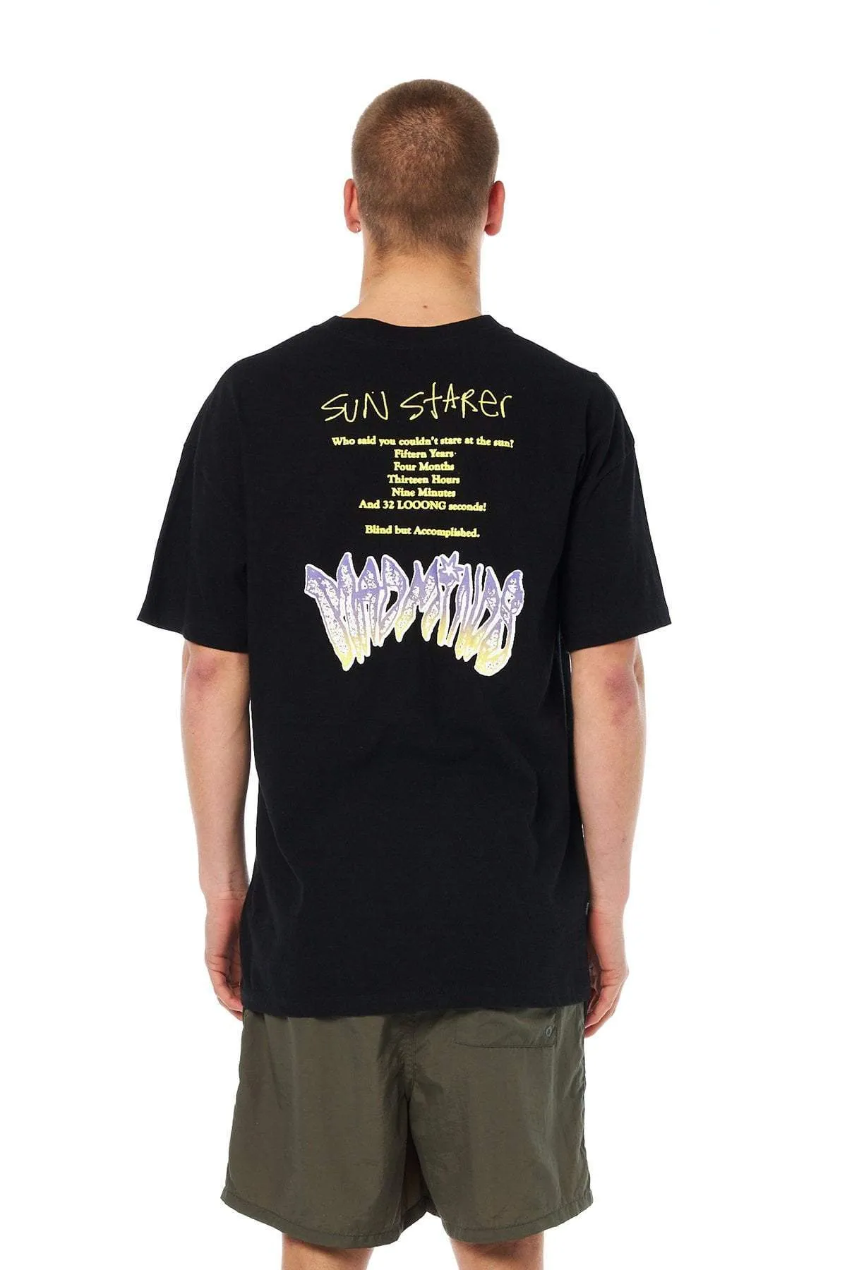 MISFIT SUN STARER 50/50 AAA TEE - PITCH BLACK