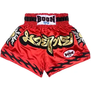 MT25 Muay Thai Shorts RED SUN